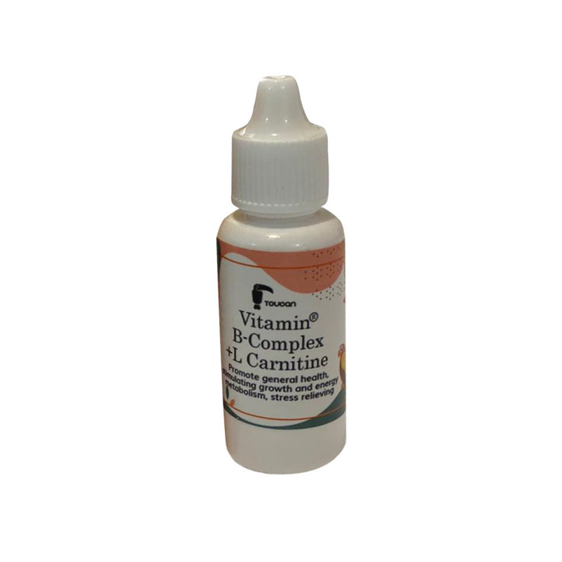 قطره بکمپلکس پرنده توکان مدل B-COMPLEX +L CARNITINE وزن 30 میلی لیتر