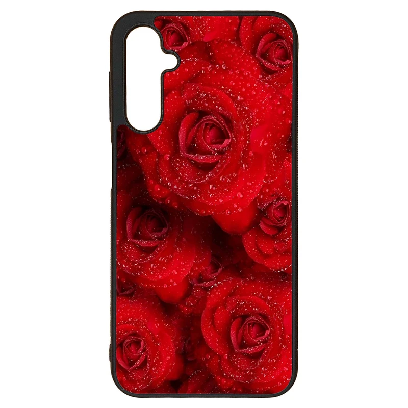 کاور طرح گل رز کد G-012 مناسب برای گوشی موبایل سامسونگ Galaxy A24