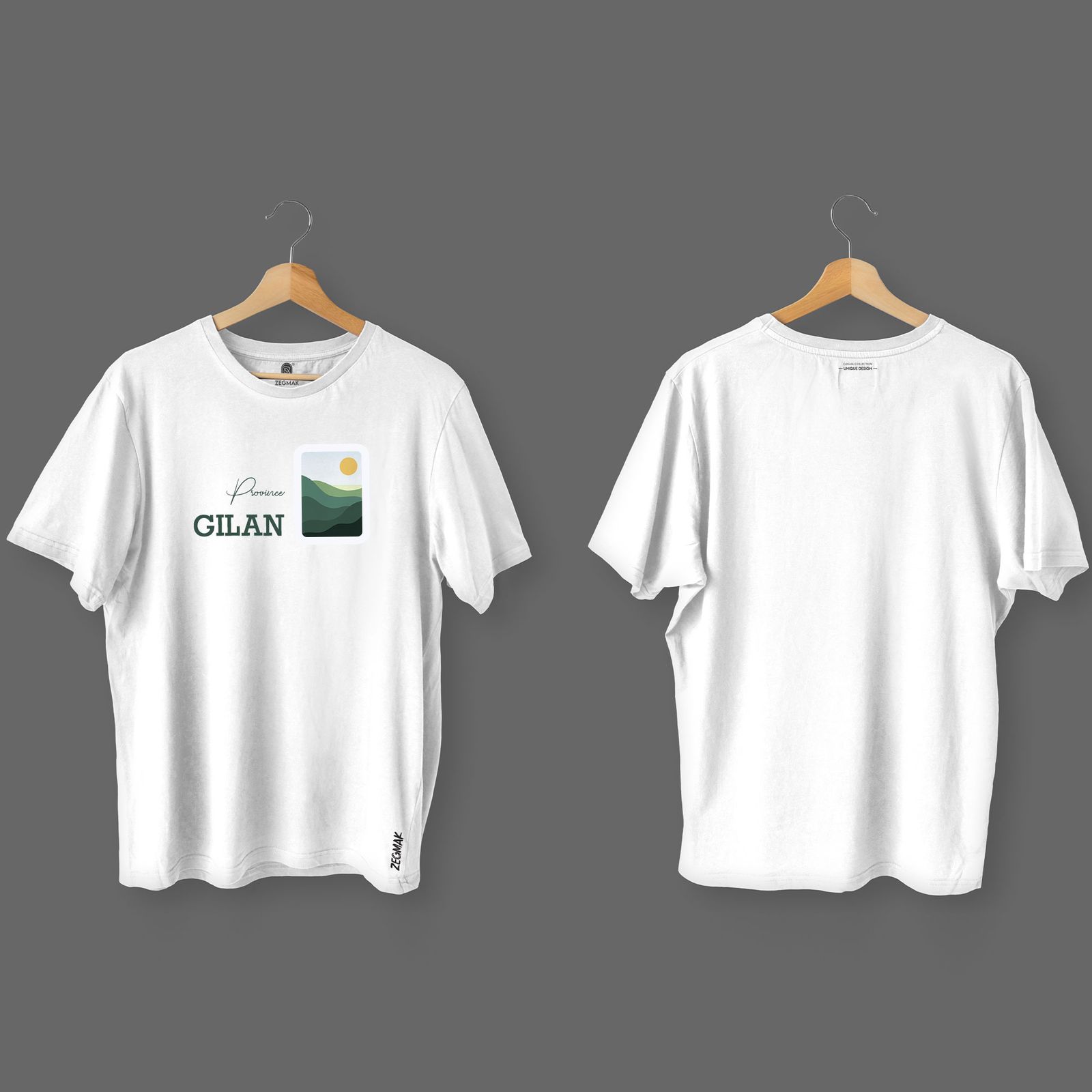 تی شرت آستین کوتاه مردانه زگماک مدل گیلان -  - 3