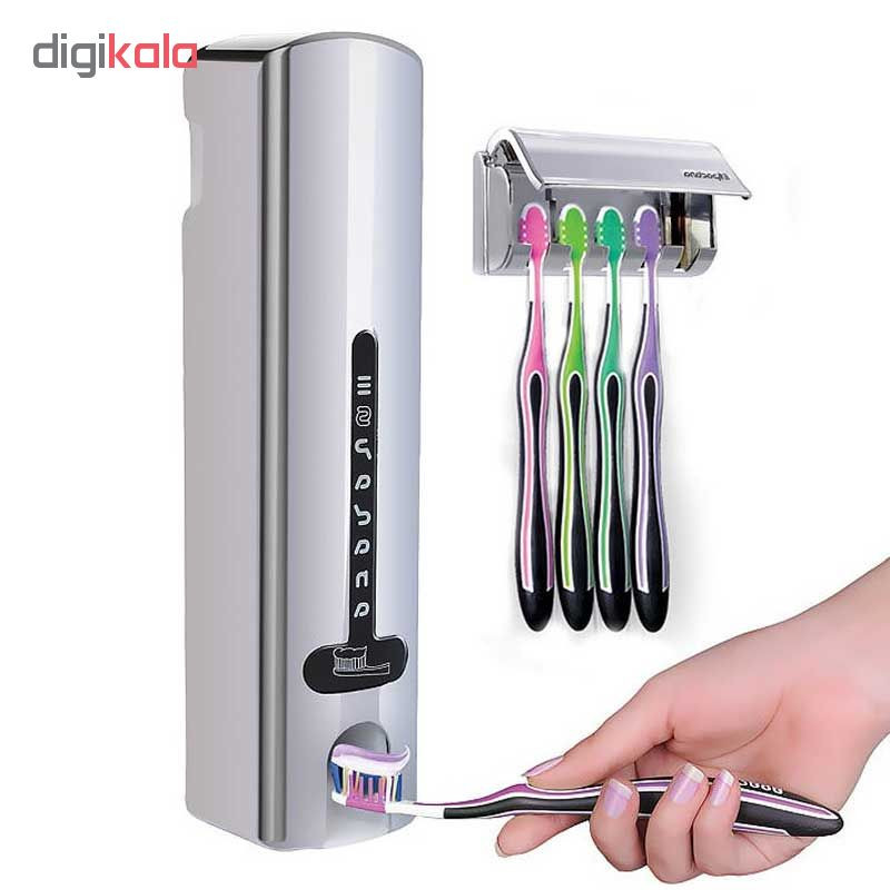 جا مسواکی اسپادانا کد 104000240 به همراه دستگاه خمیر دندان