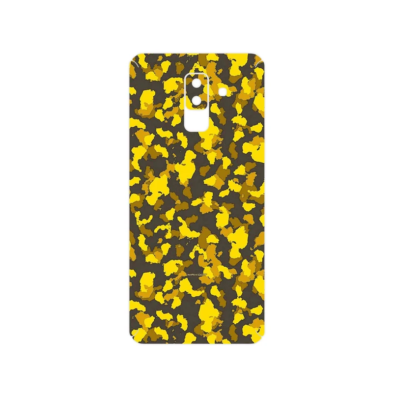 برچسب پوششی ماهوت مدل Yellow Infantry Army مناسب برای گوشی موبایل سامسونگ Galaxy A6 Plus 2018