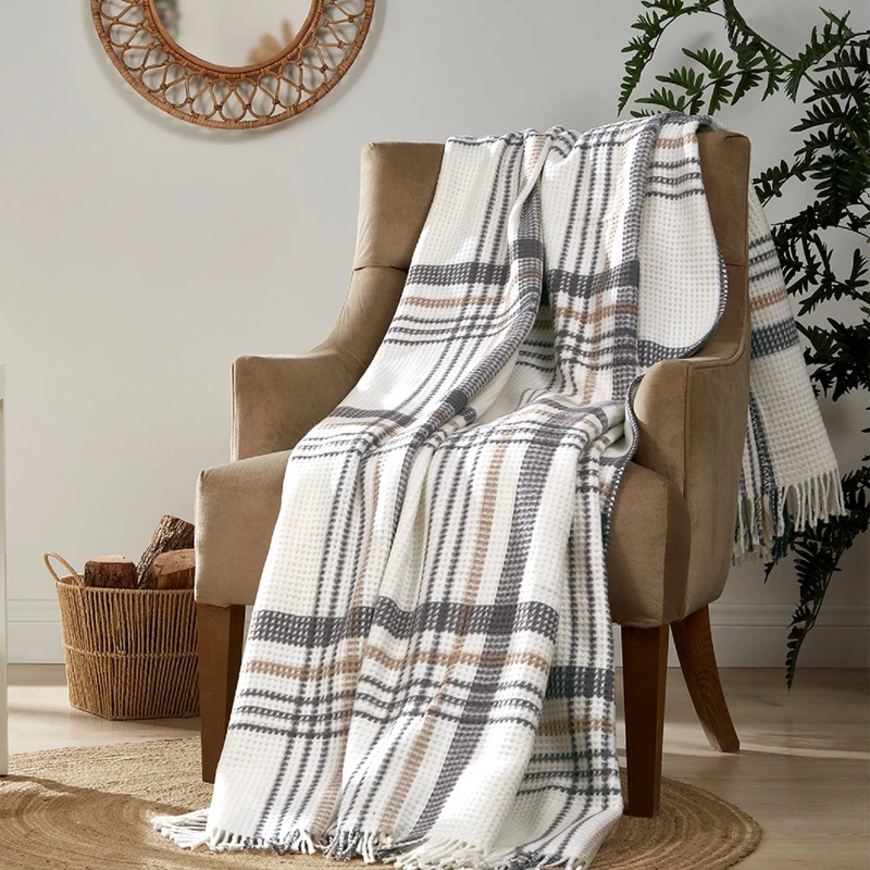 شال مبل و تخت ازدیلک مدل Scotch سایز 170x130 سانتی‌متر