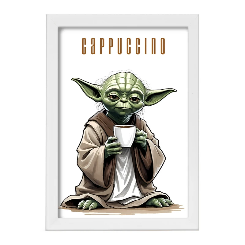 تابلو خندالو مدل بیبی یودا کد F10176