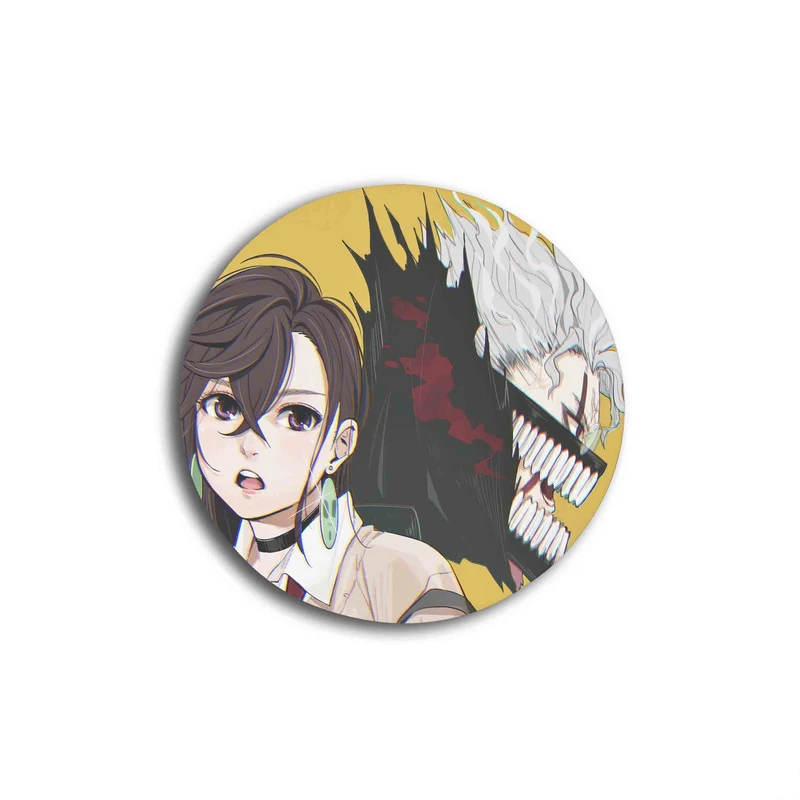 زیر لیوانی مدل انیمه دان‌دادان کیوت کد 737 Dandadan