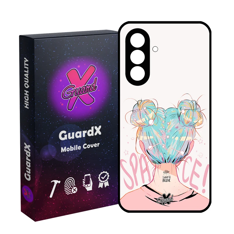 کاور گارد ایکس طرح دختر مدل 10198 مناسب برای گوشی موبایل سامسونگ Galaxy A56 / A56 5G