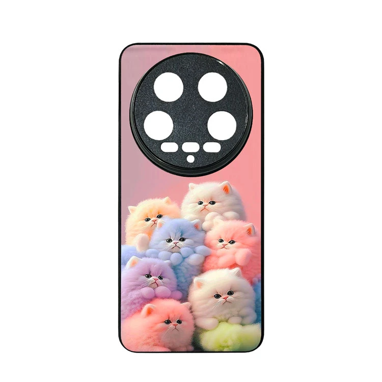 کاور گالری وبفر طرح گربه مناسب برای گوشی موبایل شیائومی 14 ultra