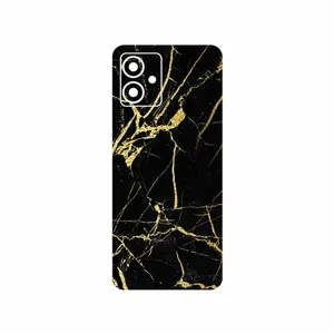 MAHOOT Graphite_Gold_Marble Cover Sticker for Motorola Moto G14