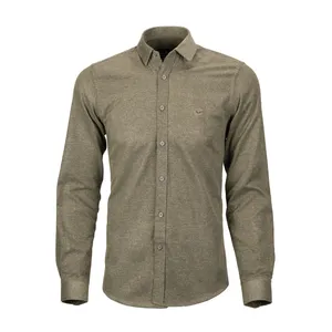 پیراهن آستین بلند مردانه امشاسپند مدل AM-Wooly