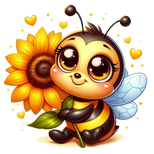  استیکر پارچه و لباس پاد آفرین طرح زنبور عسل کد 2464