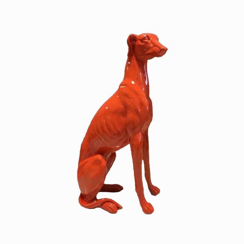 مجسمه مدل سگ تازی 