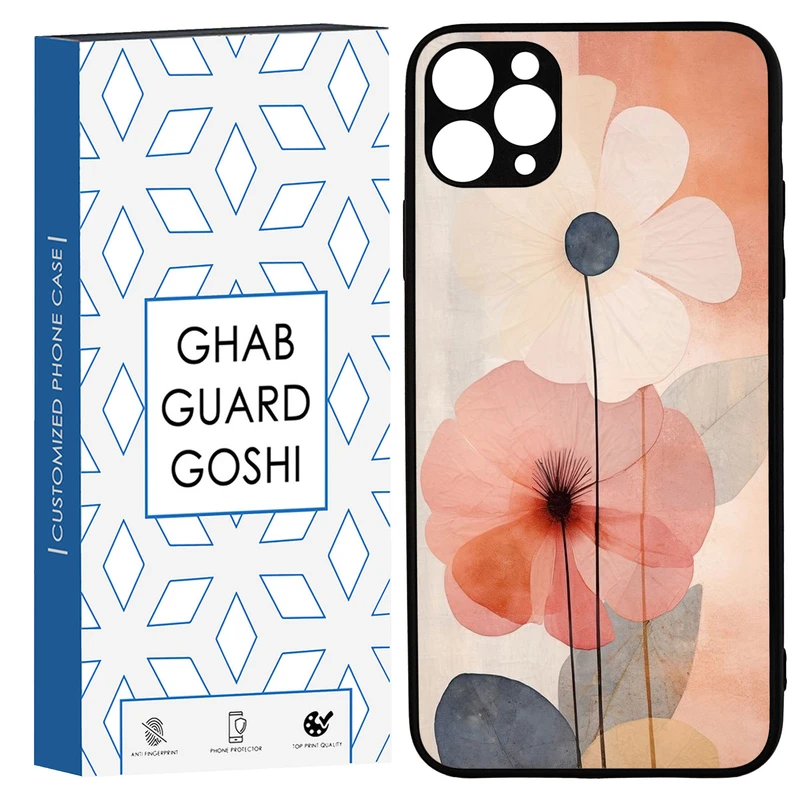 کاور قاب گارد گوشی طرح گل کد TPU-165 مناسب برای گوشی موبایل سامسونگ IPHONE 11promax