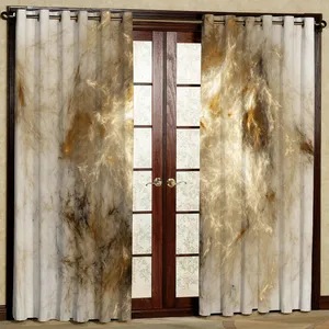 پرده مدل هازان پانچی کد 2564 سایز 140x200 سانتی متر