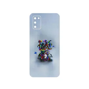 MAHOOT Collage of surreal Portrait of Women 4 Cover Sticker for Samsung Galaxy A03S