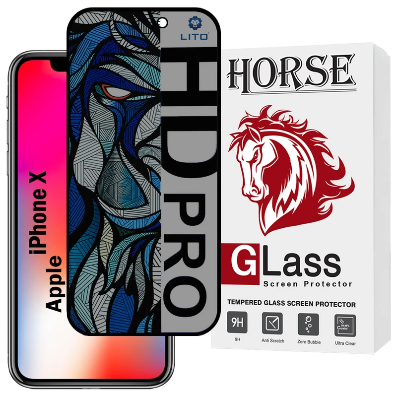 محافظ صفحه نمایش هورس مدل LITOPRVH مناسب برای گوشی موبایل اپل iPhone X