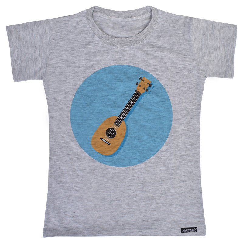 تی شرت آستین کوتاه دخترانه 27 مدل Music Guitar کد MH431