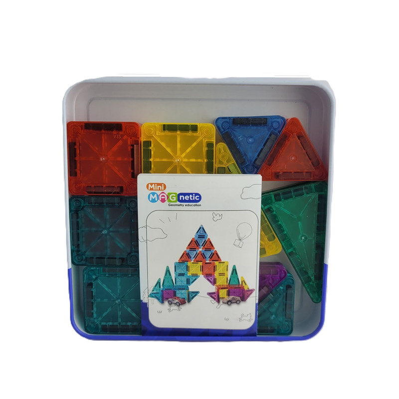 ساختنی 24 تکه مگنتیک مینی مدل Geometry education کد CH1472
