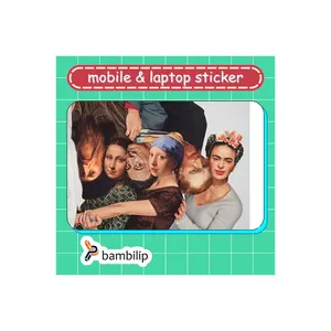 استیکر بامبیلیپ مدل کارت عابر طرح دورهمی هنرمندانه کد 3510022