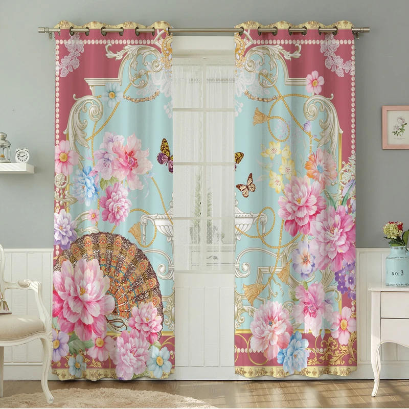 پرده نیروانا طرح   مدرن مدل هازان کد 4565 سایز 140×280 سانتی متر