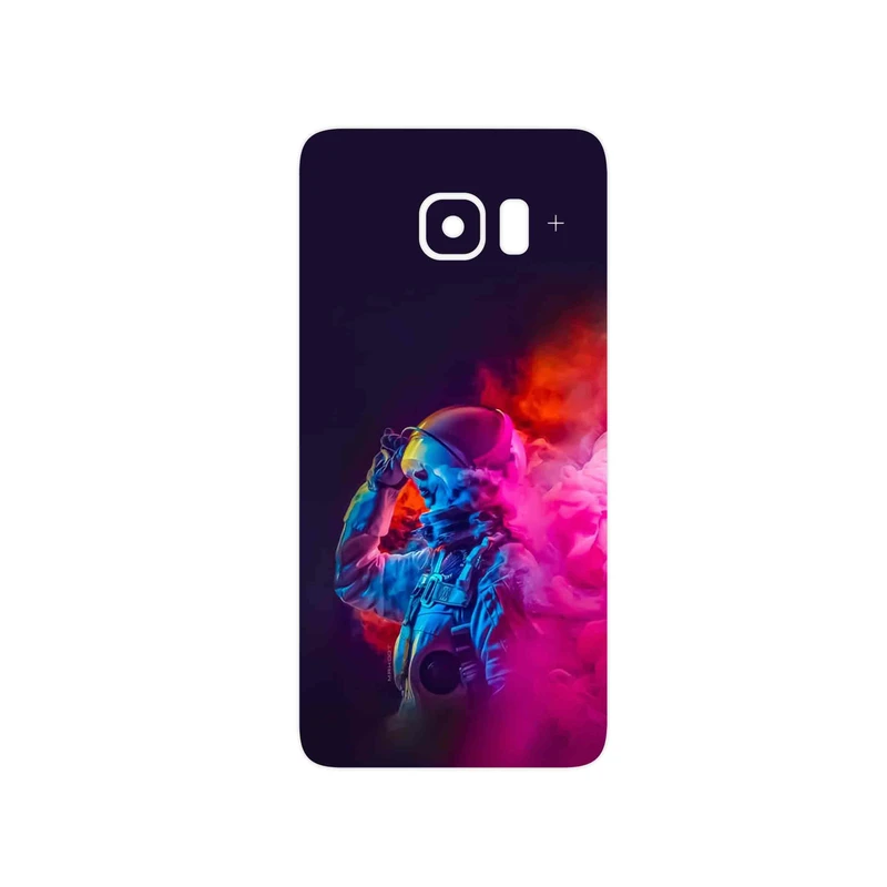 برچسب پوششی ماهوت مدل Smoke Rainbow Digital Art 1 مناسب برای گوشی موبایل سامسونگ Galaxy S6 Edge Plus