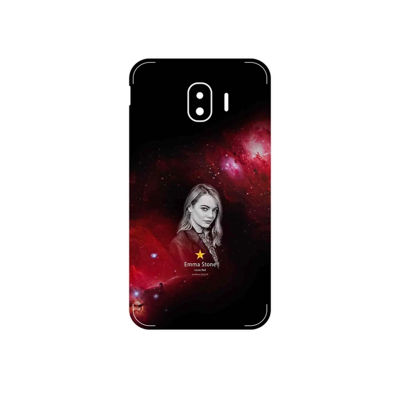 برچسب پوششی ماهوت مدل Emma Stone مناسب برای گوشی موبایل سامسونگ Galaxy J2 Pro 2018