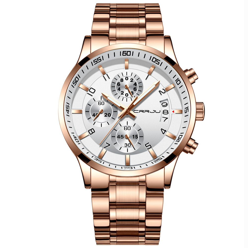 ساعت مچی عقربه‌ای مردانه سی آر آر جی یو مدل rose2214a