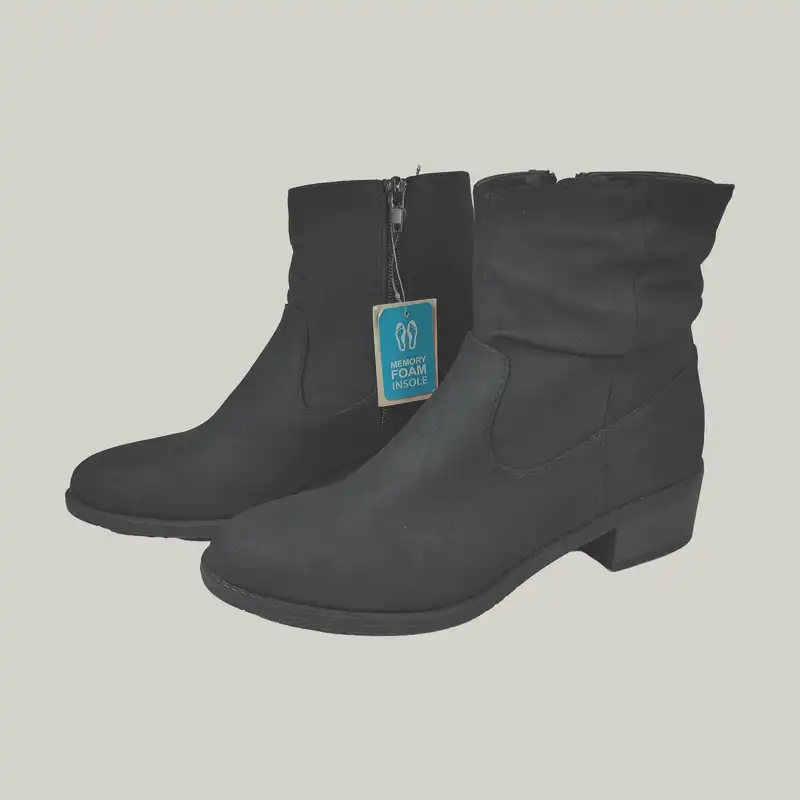 نیم بوت زنانه مری اسکات مدل زیپ دار