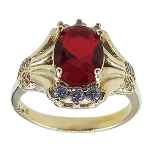 انگشتر زنانه سلین کالا مدل یاقوت ce-As206