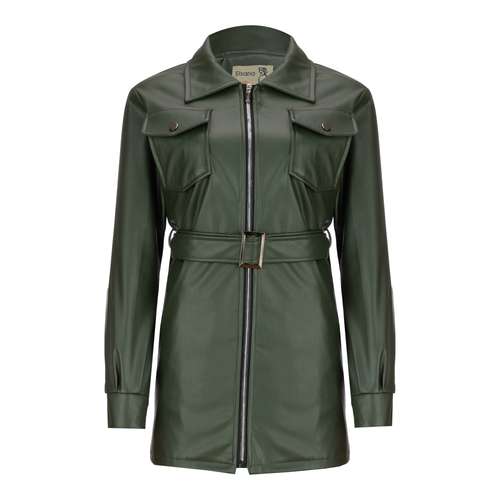 کت چرم زنانه السانا مدل مهنا کد 137753