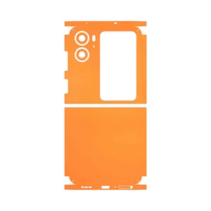 MAHOOT Matte-Orange-FullSkin Cover Sticker for Oppo Find N2 Flip