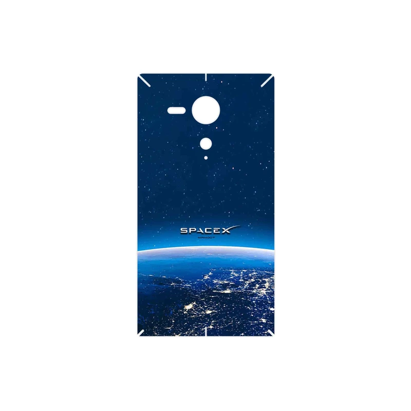 برچسب پوششی ماهوت مدل Space X مناسب برای گوشی موبایل سونی Xperia SP