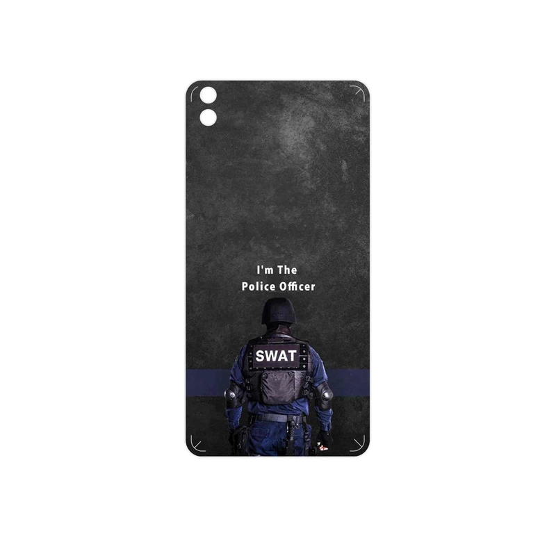 برچسب پوششی ماهوت مدل Police Officer مناسب برای گوشی موبایل اچ تی سی Desire 816
