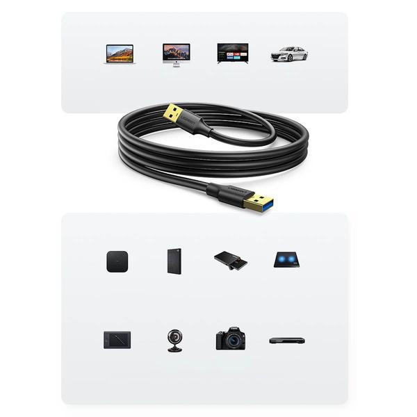 کابل لینک USB 3.0 یوگرین مدل US128-10369 طول 0.5 متر