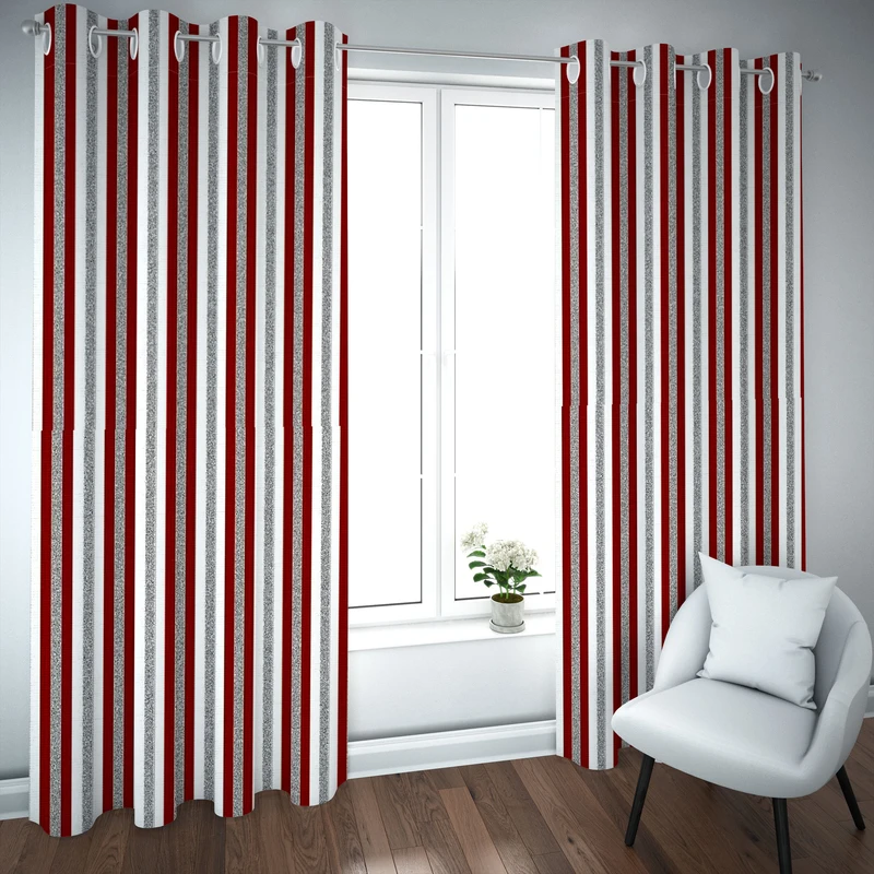 پرده مدل چاپی هازان سایز 300×150 سانتی متر 