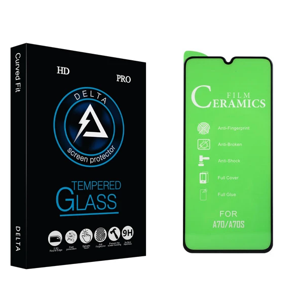 محافظ صفحه نمایش دلتا مدل Fit مناسب برای گوشی موبایل سامسونگ Galaxy A70