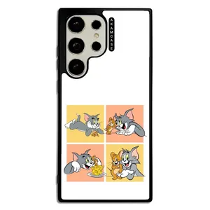 AKAM AMC-WSGS23U-TOM & JERRY8 Cover For Samsung Galaxy S23 Ultra