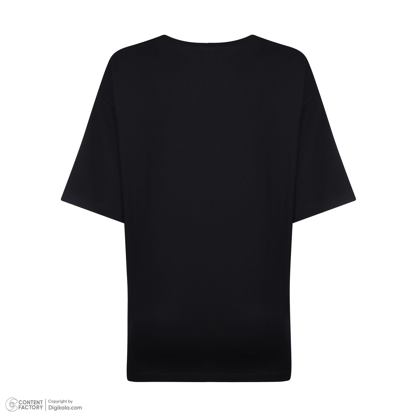 تی شرت آستین کوتاه زنانه نیزل مدل 0683-002 رنگ مشکی -  - 4