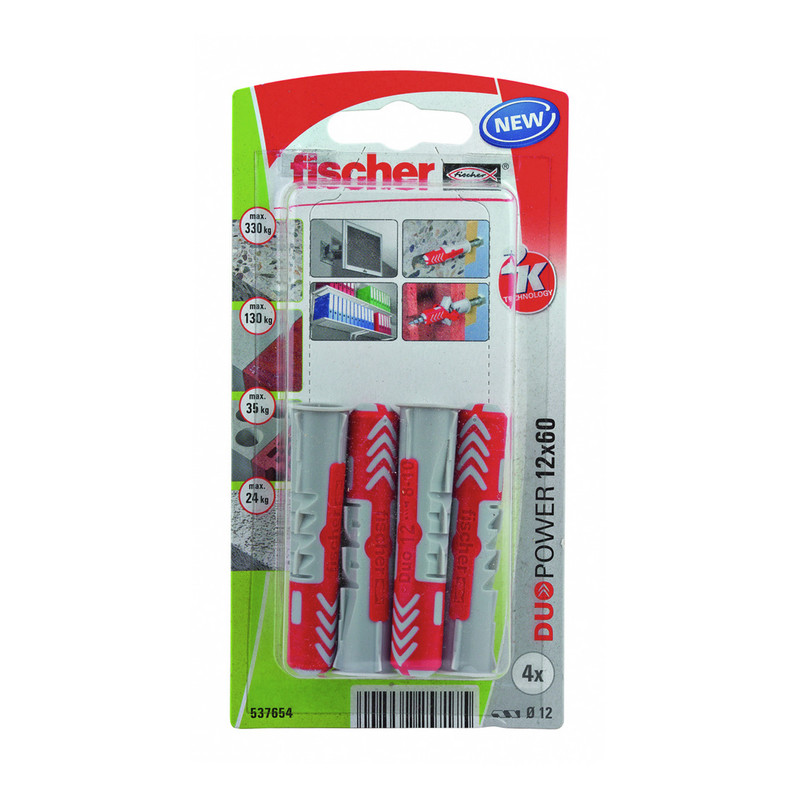 رول پلاک فیشر مدل DuoPower 12x60 بسته 4 عددی