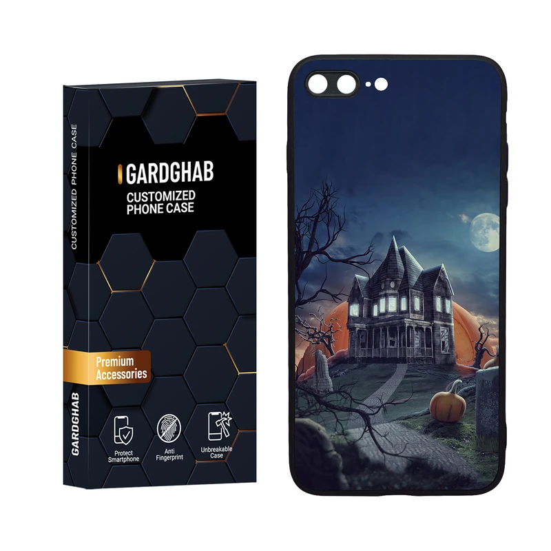 کاور گارد قاب مدل دورژله ای هنری مناسب برای گوشی موبایل اپل iPhone 7 Plus / 8 plus
