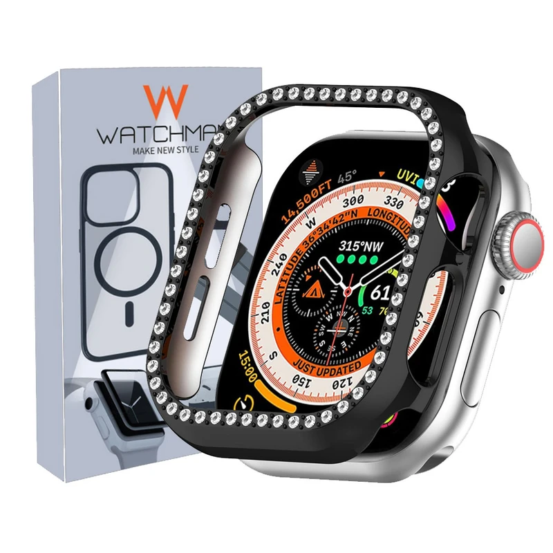 کاور واچ من مدل Diamond Bumper مناسب برای اپل واچ سری 10 سایز 42 میلی متری