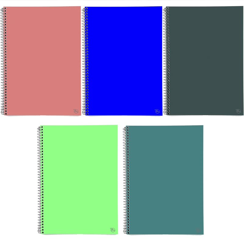 دفتر مشق 50 برگ مدوپد طرح ساده کد BD10029 مجموعه 5 عددی