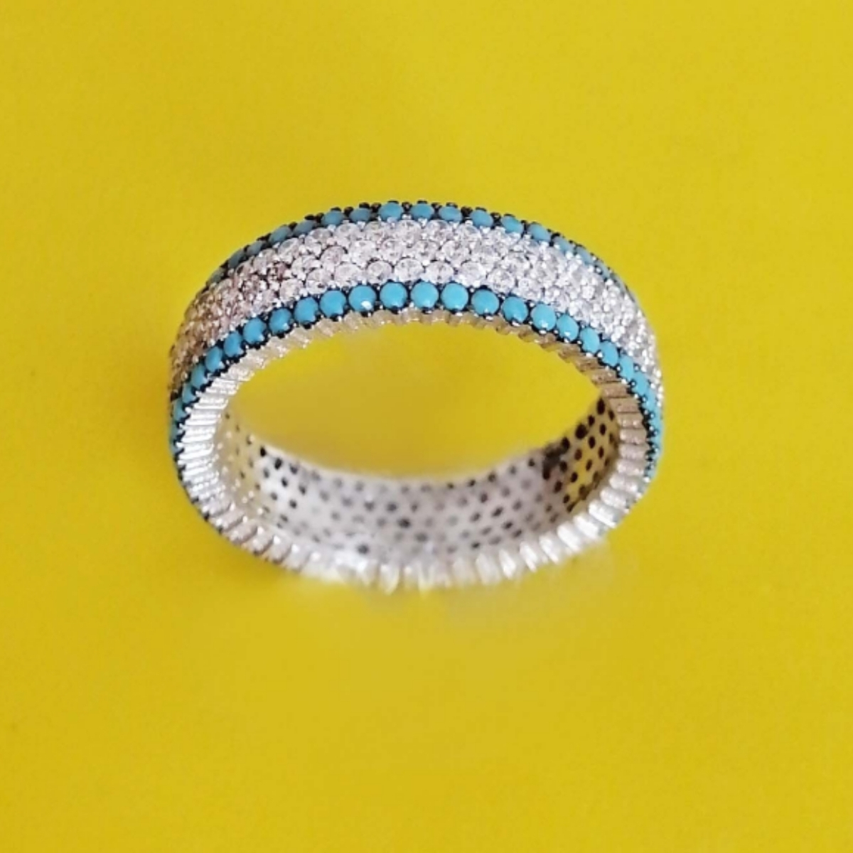 انگشتر نقره زنانه مدل Gh22