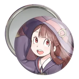 آینه جیبی خندالو مدل اورسولا و اکو انیمه جادوگران کوچک کد 22905