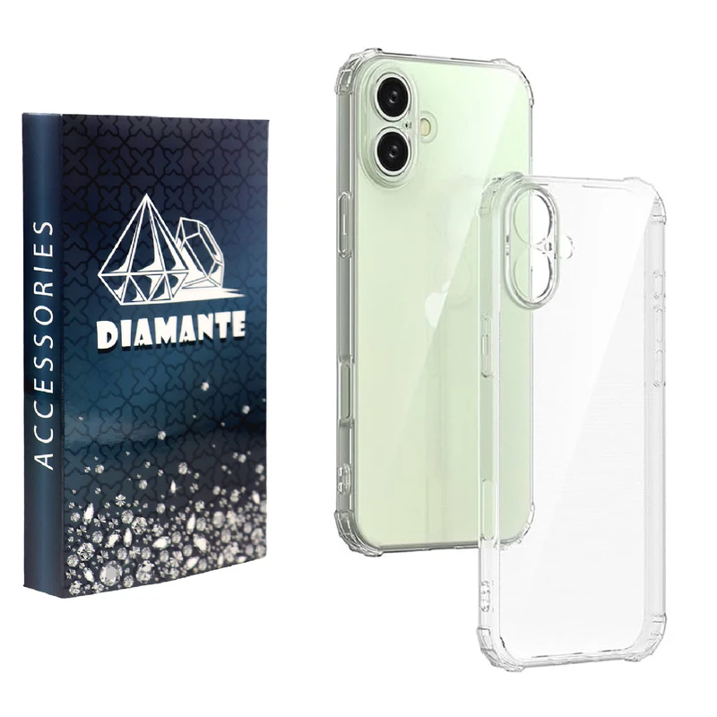 کاور دیامانته مدل Bianco Navy مناسب برای گوشی موبایل اپل iPhone 16