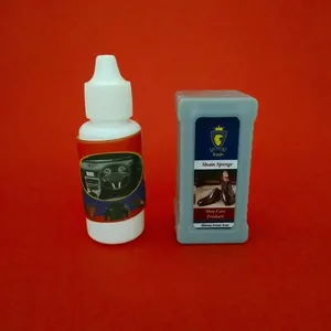 واکس براق کننده کفش جلا مدل GAL-OGH به همراه ابر تمیز کننده