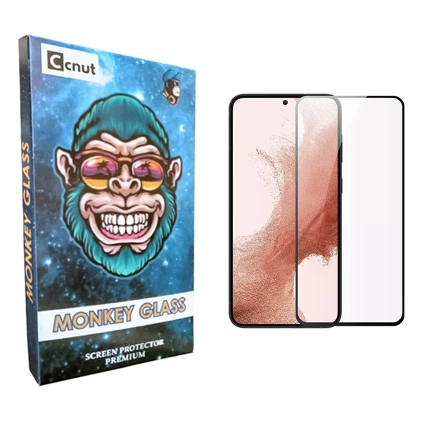 محافظ صفحه نمایش شیشه ای کوکونات مدل mnk FLGL مناسب برای گوشی موبایل سامسونگ Galaxy S23 Plus