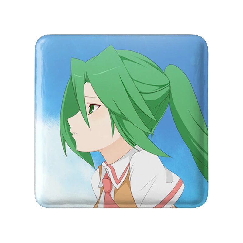 مگنت خندالو طرح میون سونوزاکی انیمه هیگوراشی وقتی اشک می ریزد  مدل مربعی کد 18134