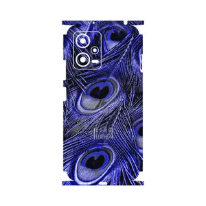 MAHOOT Purple Feather-FullSkin Cover Sticker for Xiaomi Redmi Note 12 5G