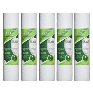 فیلتر دستگاه تصفیه آب بلوط مدل الیافی 05 PP SEDIMENT مجموعه 5 عددی