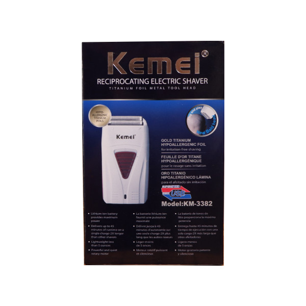 ماشین اصلاح موی صورت کیمی مدل Km-3382