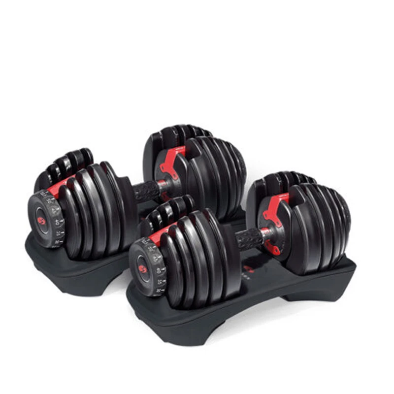 دمبل گرد قابل تنطیم 24 کیلوگرمی کد b2 بسته دو عددی